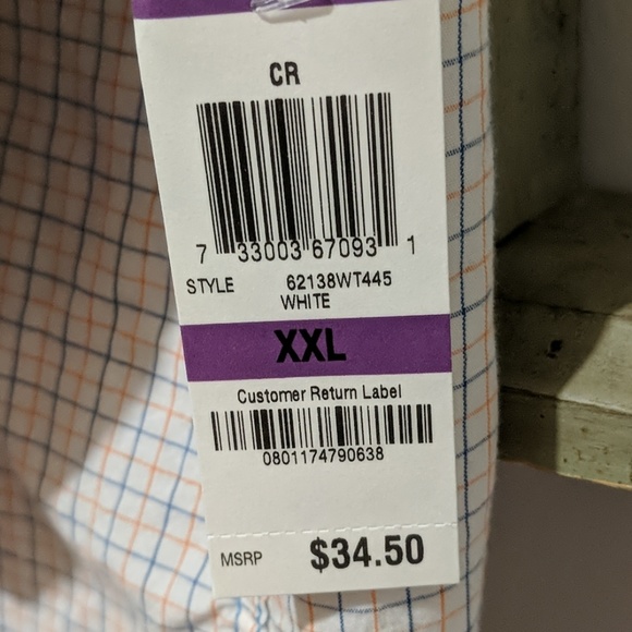 Club Room button up men's shirt NWT - Picture 7 of 7